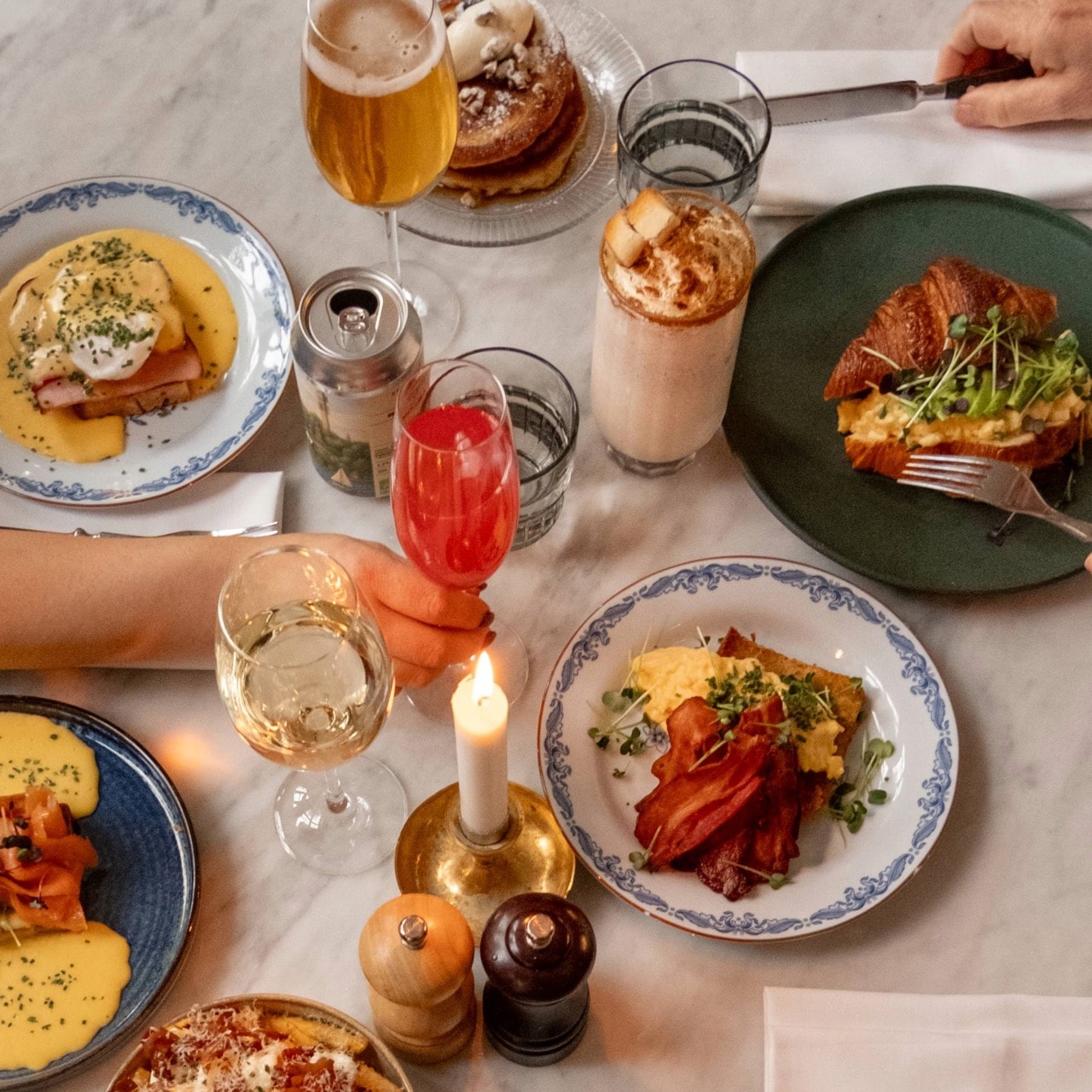 Brunch på Backstage Brasserie