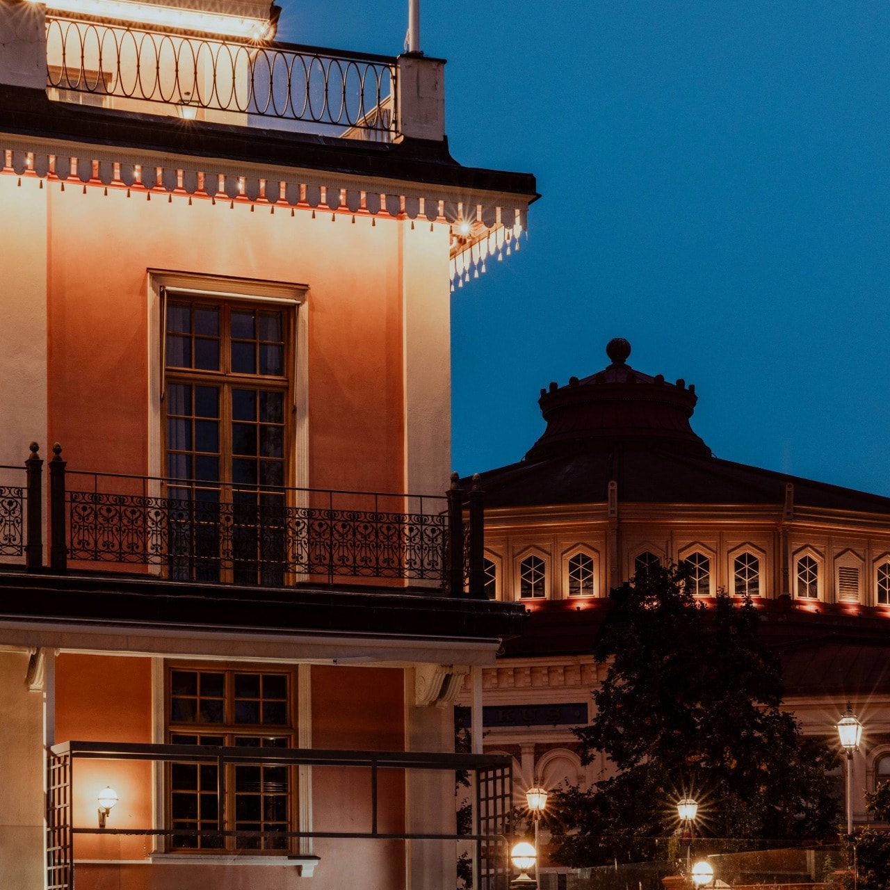 Hasselbacken med Cirkus i bakgrunden