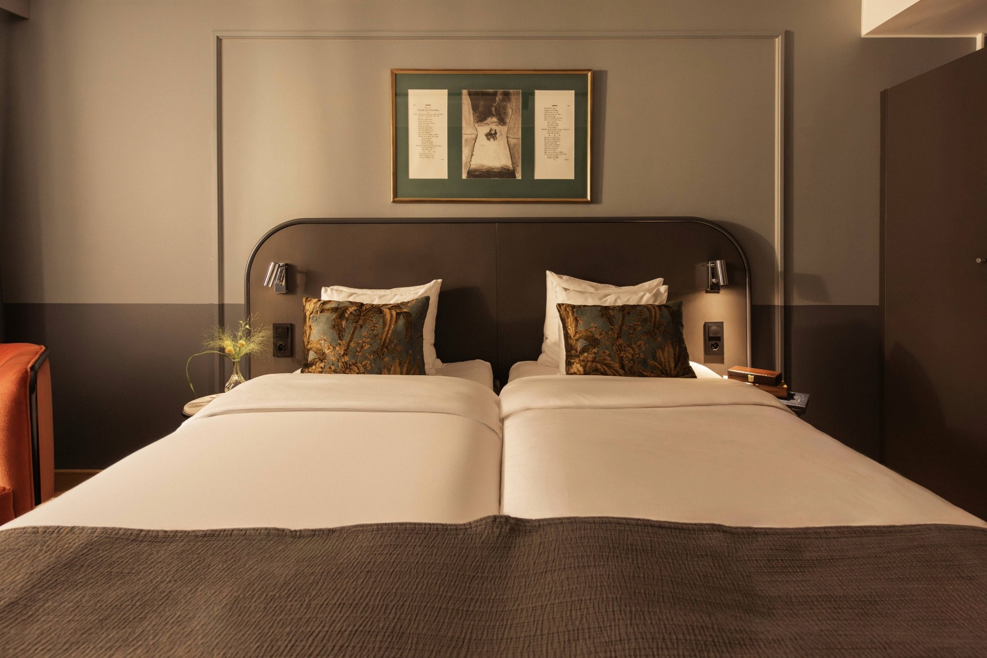 Klassiskt hotellrum på Hasselbacken