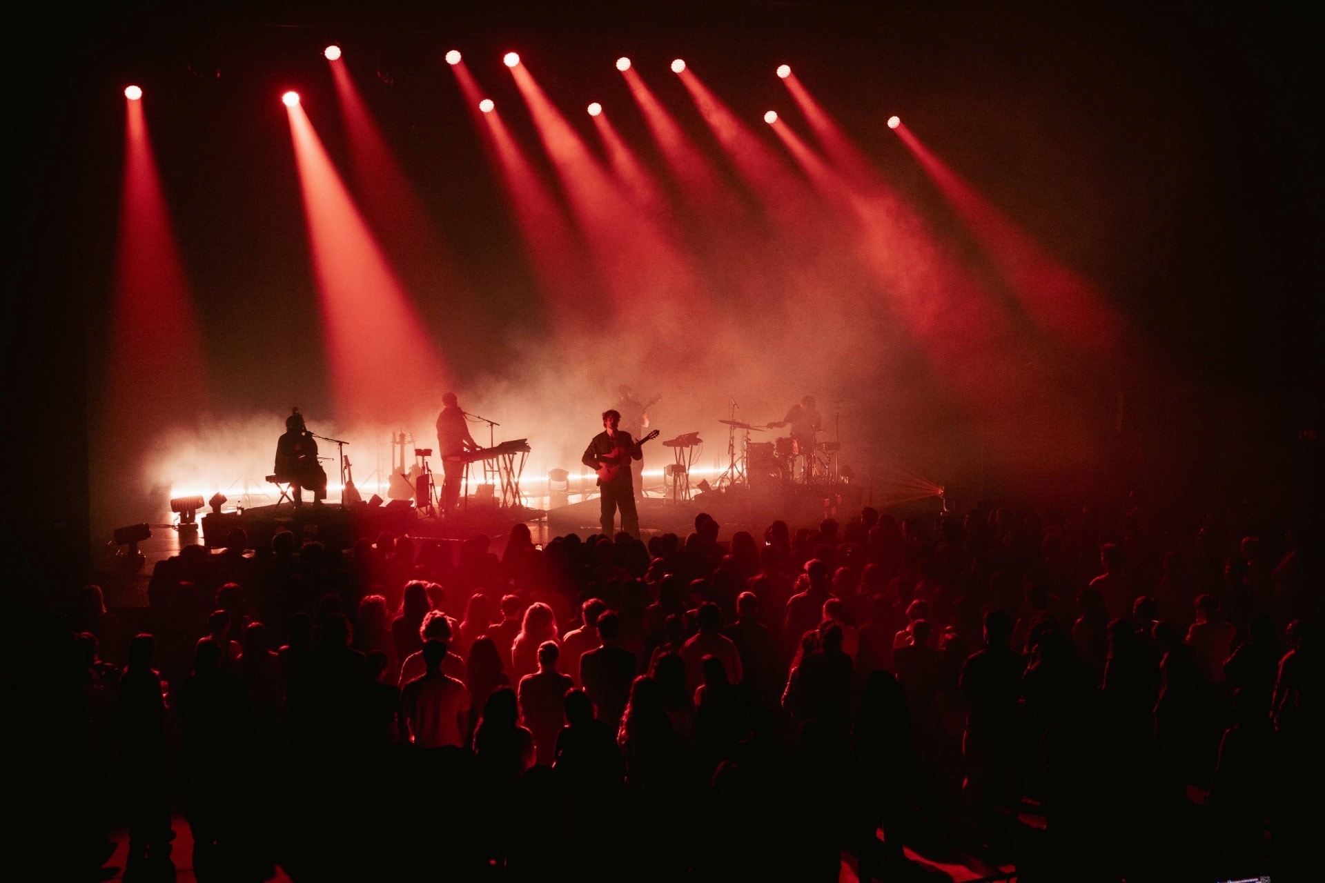 Konsert och publik på Cirkus Arena