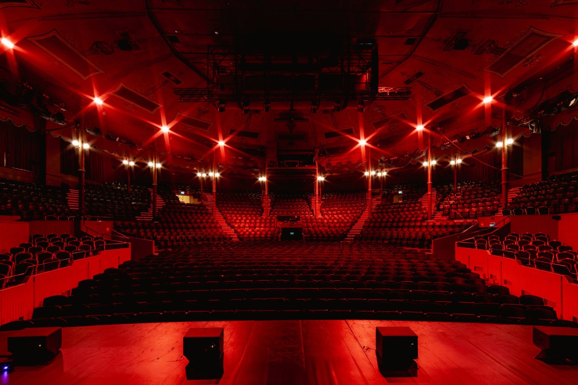Cirkus Arena vy från scenen