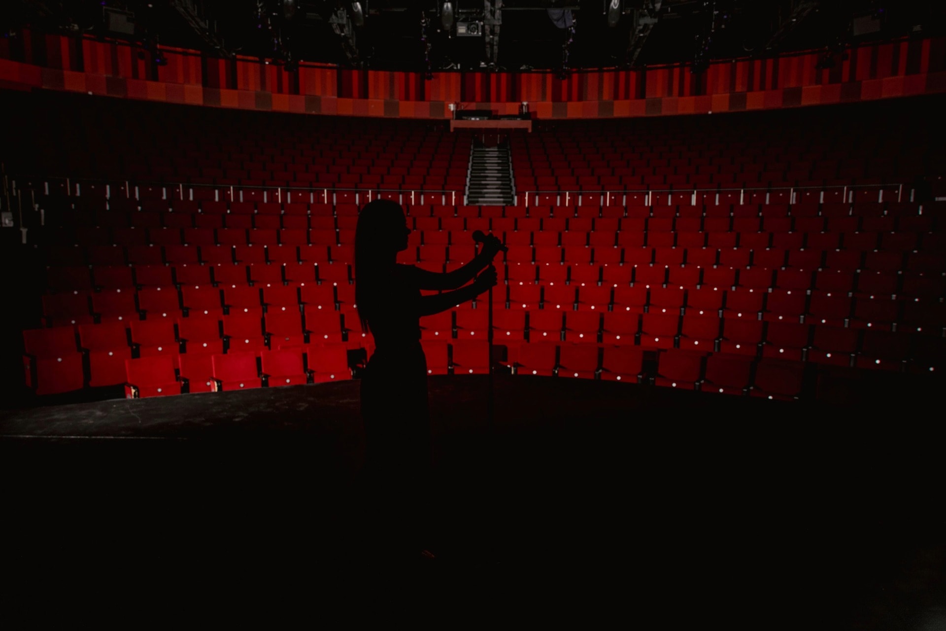 Vy från Nya Cirkus scen med plats för över 700 gäster