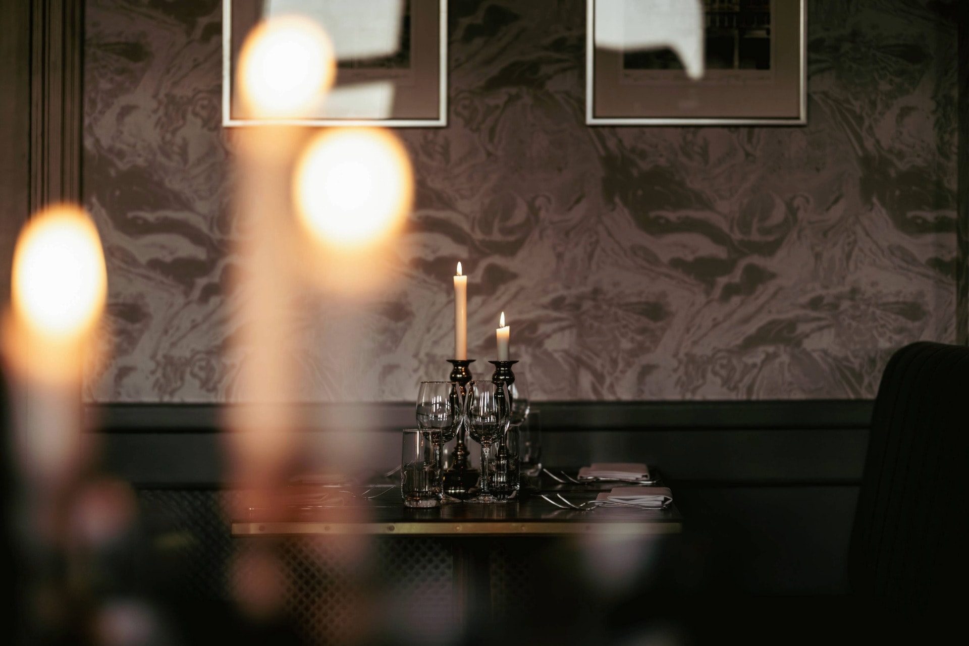 Set up in Cirkus banquet hall